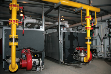 gas boiler-house